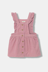 Dětské bavlněné šaty United Colors of Benetton růžová barva, mini, 4O5GAT01K