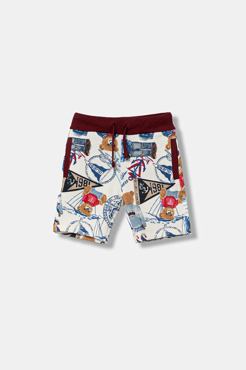 Dětské bavlněné šortky Guess