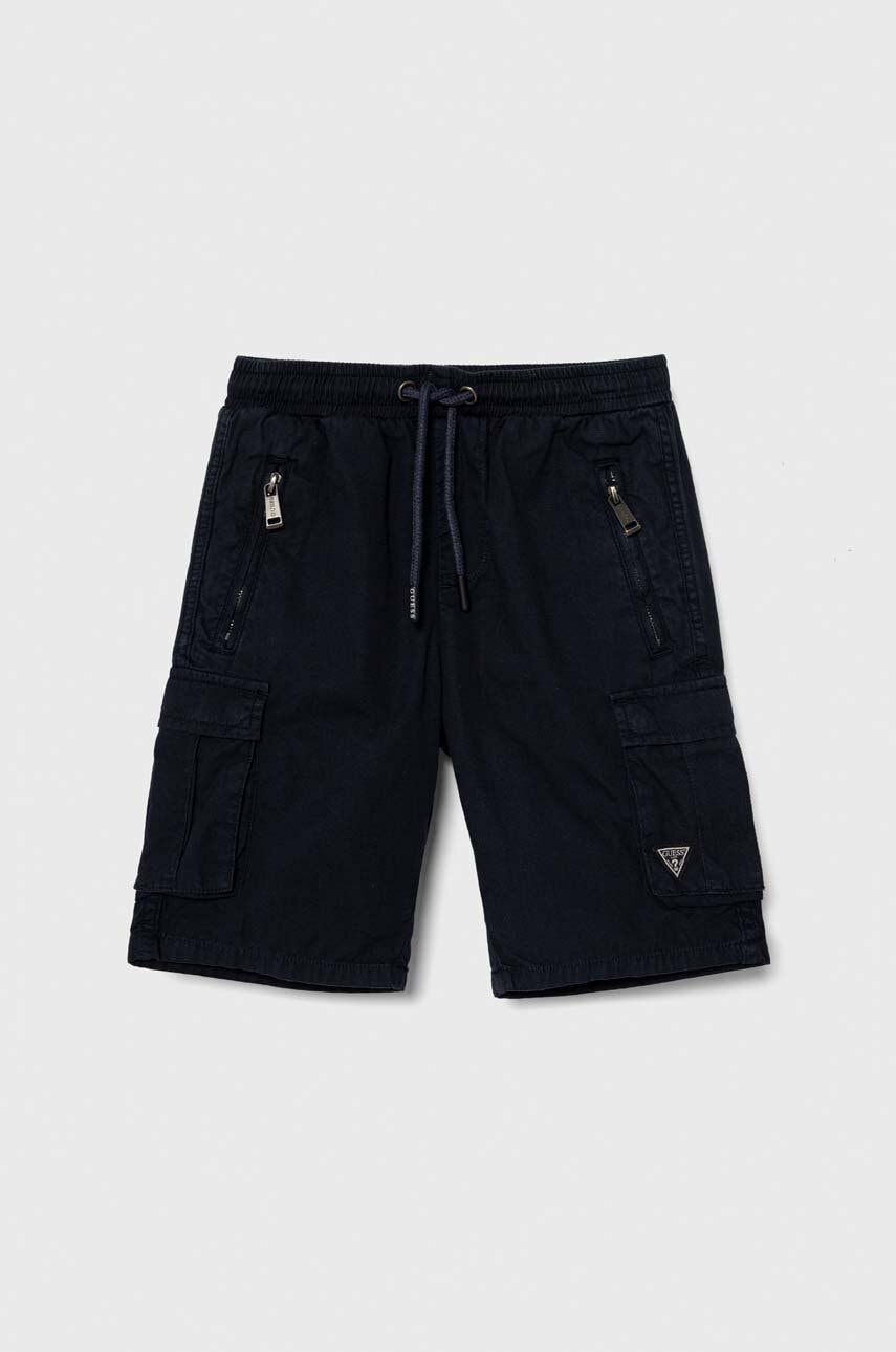 Dětské bavlněné šortky Guess