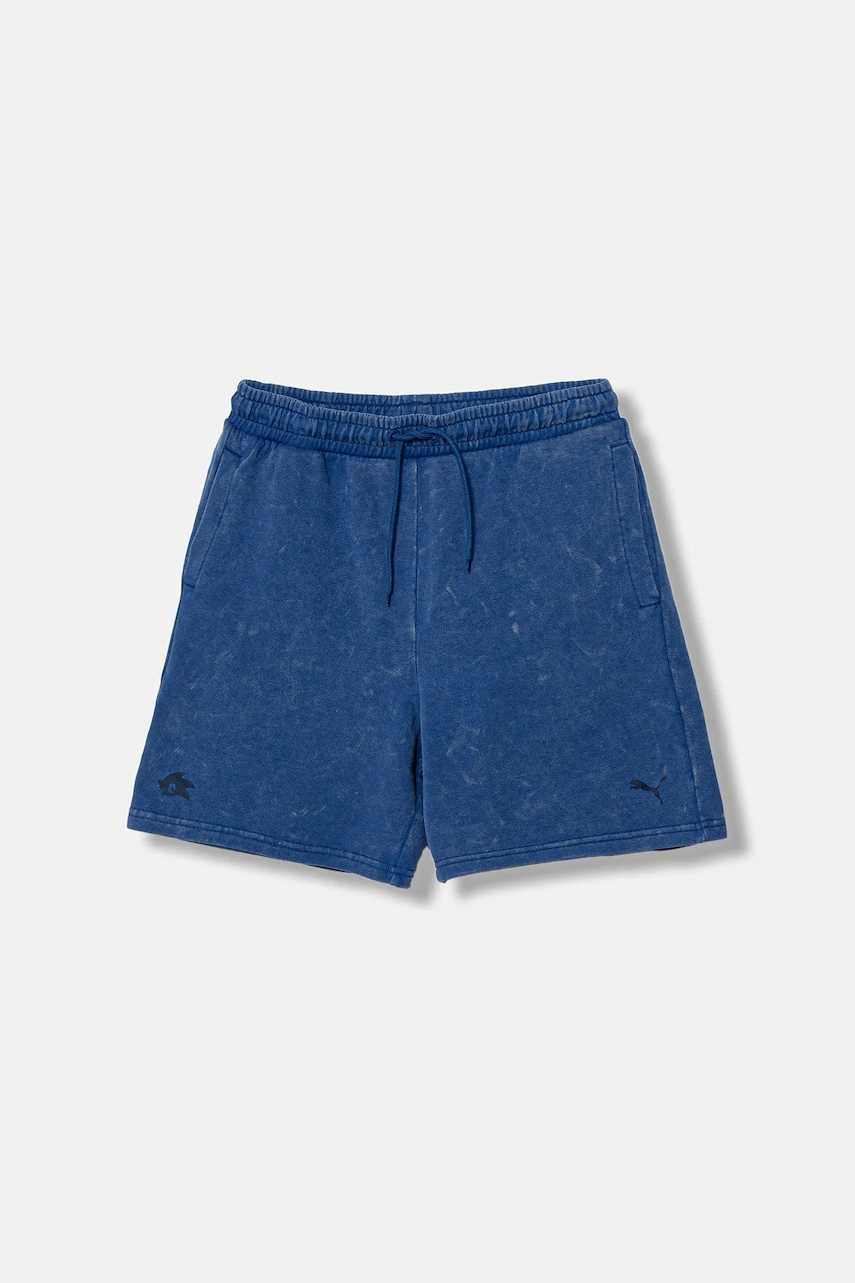 Dětské bavlněné šortky Puma PUMA X SONIC Relaxed Shorts TR
