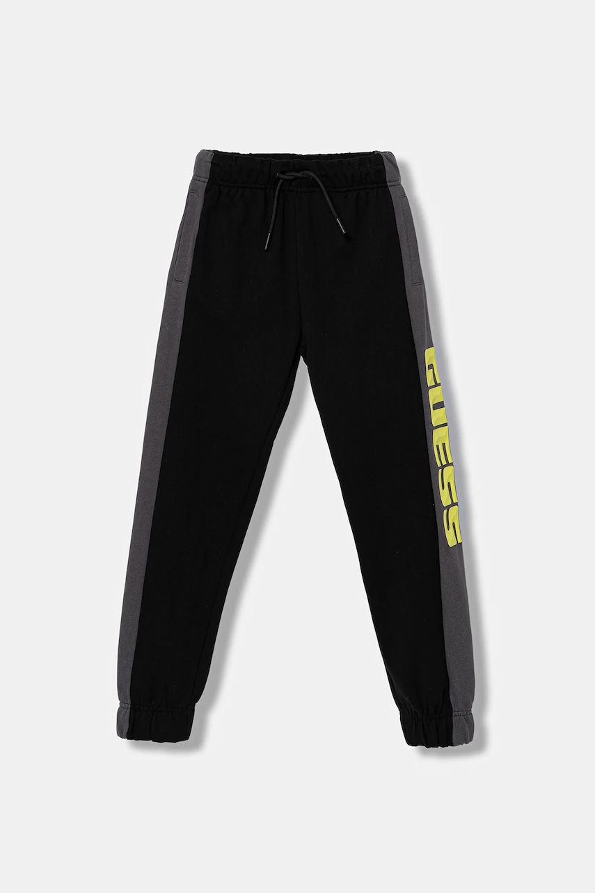 Dětské bavlněné tepláky Guess