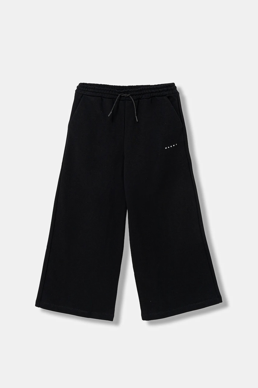 Dětské bavlněné tepláky Marni MP190F TROUSERS