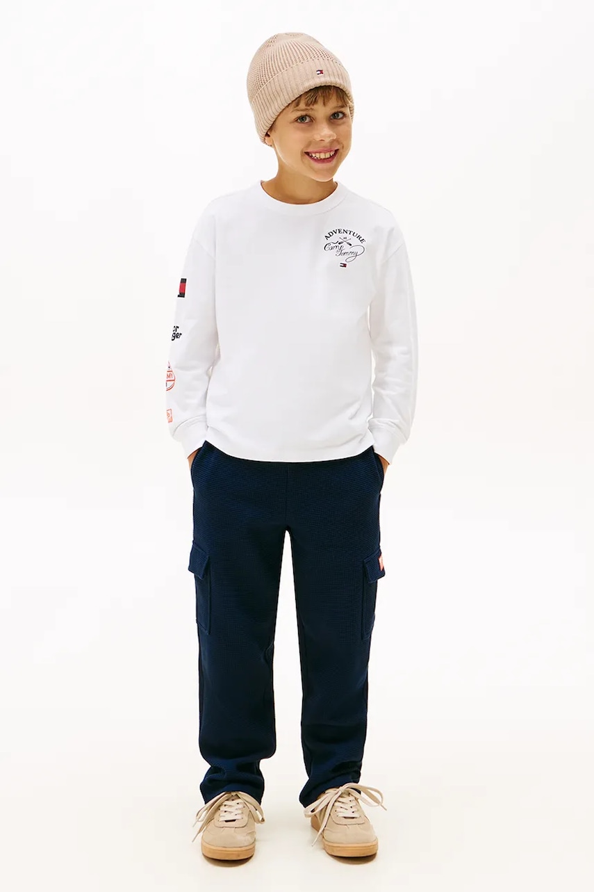 Dětské bavlněné tepláky Tommy Hilfiger