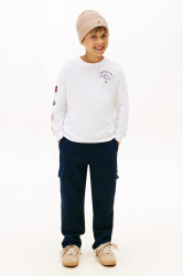 Dětské bavlněné tepláky Tommy Hilfiger