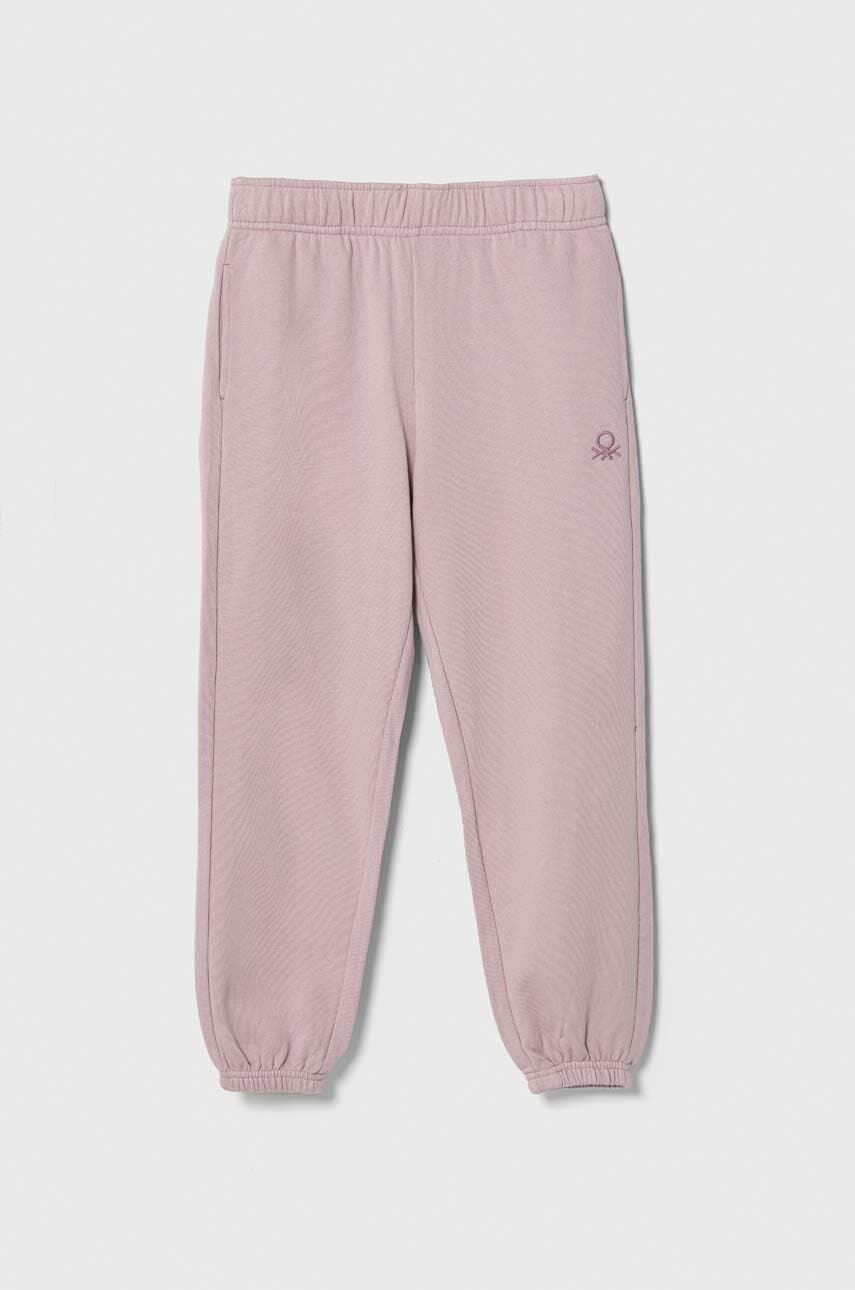 Dětské bavlněné tepláky United Colors of Benetton x Disney