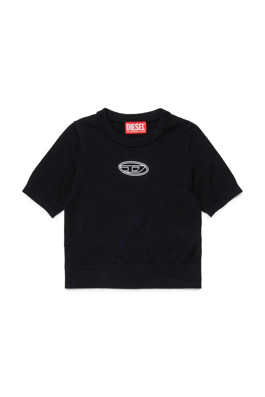 Dětské bavlněné tričko Diesel KMARIGA KNITWEAR