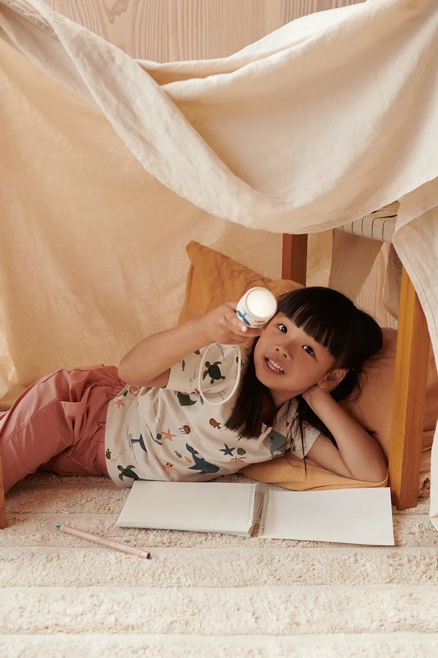 Dětské bavlněné tričko Liewood Apia Printed Shortsleeve T-shirt