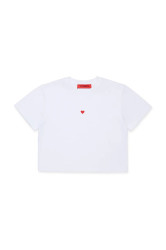 Dětské bavlněné tričko MAX&Co. MAXT22F T-SHIRT bílá barva, MX0198