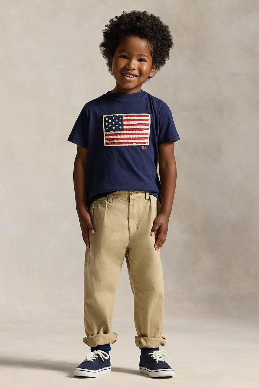 Dětské bavlněné tričko Polo Ralph Lauren