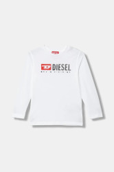 Dětské bavlněné tričko s dlouhým rukávem Diesel TDROPS T-SHIRT