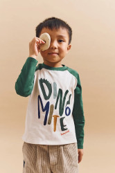 Dětské bavlněné tričko s dlouhým rukávem Liewood Ellington Placement T-shirt