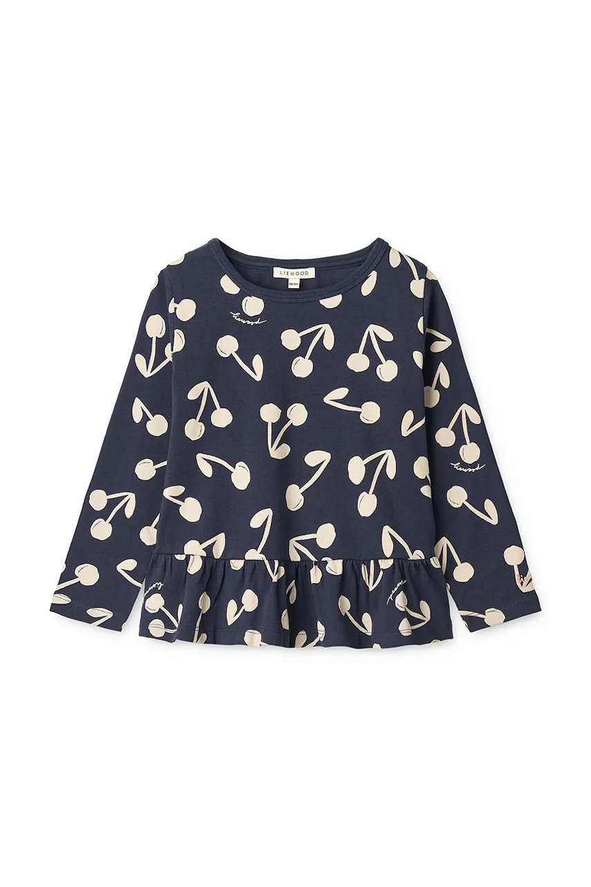 Dětské bavlněné tričko s dlouhým rukávem Liewood Margit Printed Longsleeve T-shirt