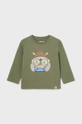 Dětské bavlněné tričko s dlouhým rukávem Mayoral