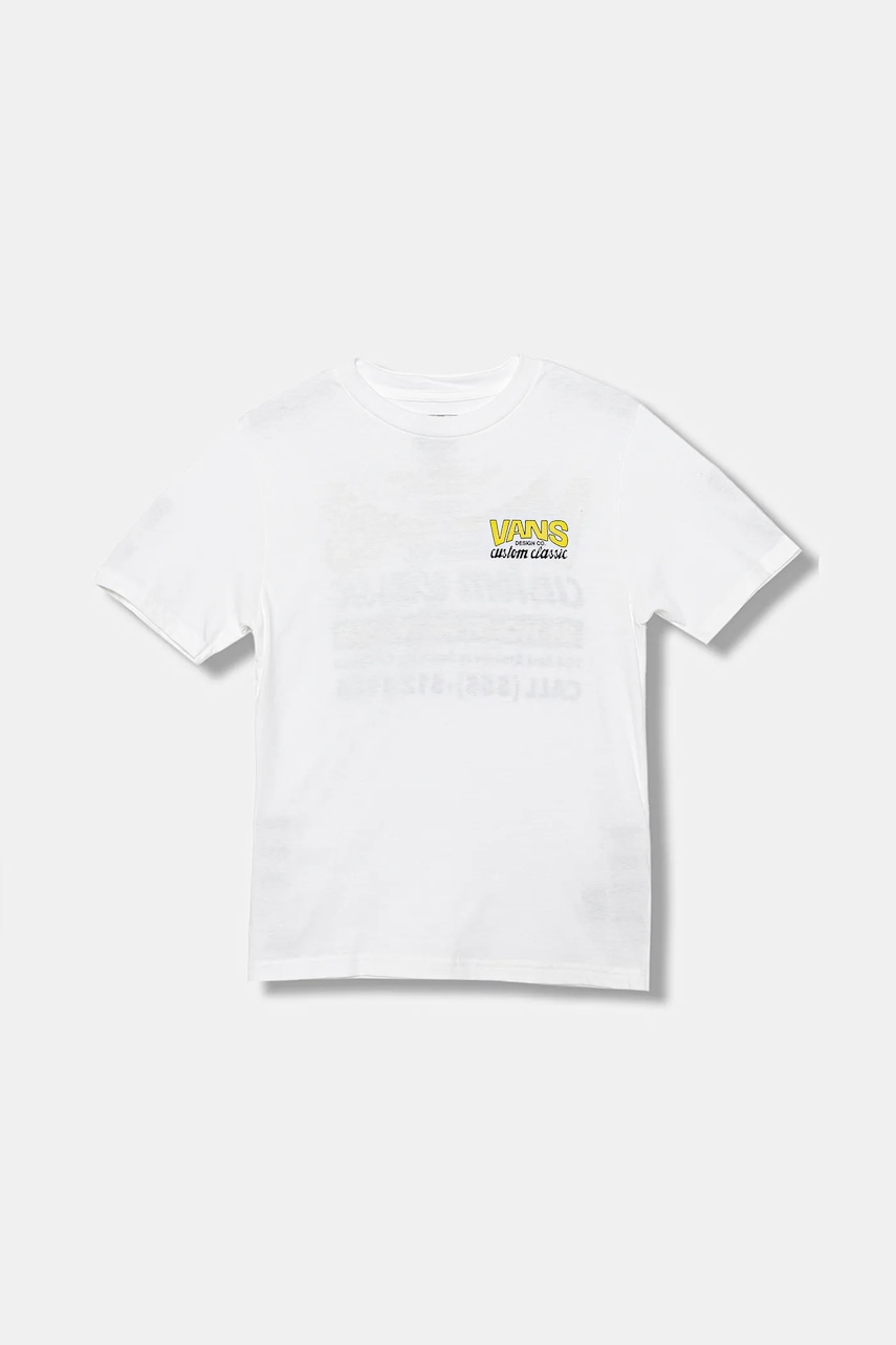 Dětské bavlněné tričko Vans Shop Front SS