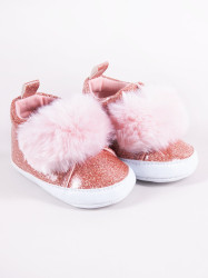 Dětské boty Yoclub Yoclub_Baby_Girls'_Shoes_OBO-0193G-0600_Pink