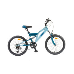 Dětské celoodpružené kolo Olpran Vipera 20" • 120-135 cm 11" (120-135 cm) modrá