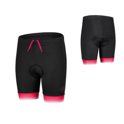 Dětské cyklo kalhoty Etape Junior 2.0 černá/růžová 140/146
