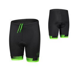 Dětské cyklo kalhoty Etape Junior 2.0 černá/zelená 116/122