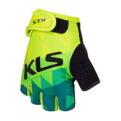 Dětské cyklo rukavice Kellys Yogi Short limetková S