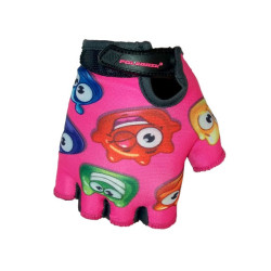 Dětské cyklo rukavice POLEDNIK Baby Želáci  růžová  2
