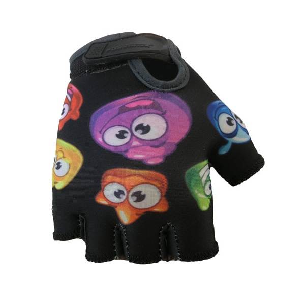 Dětské cyklo rukavice POLEDNIK Baby Želáci černá 2