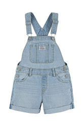 Dětské džínové lacláče Levi's CLASSIC SHORTALLS