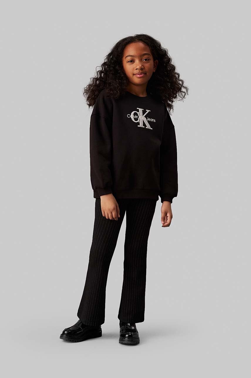 Dětské kalhoty Calvin Klein Jeans PINSTRIPE FLARE