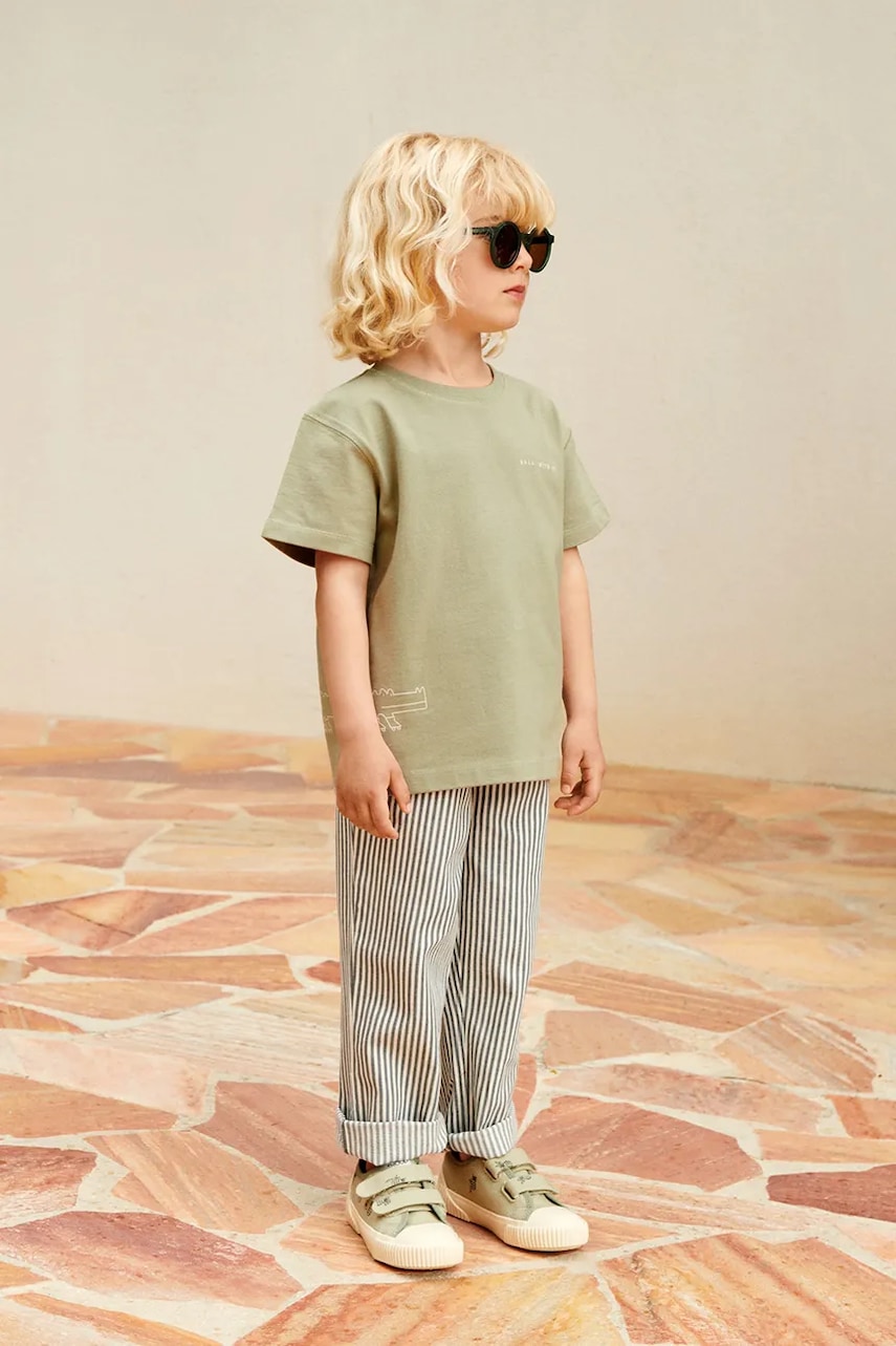 Dětské kalhoty Liewood Harald Stripe Pants