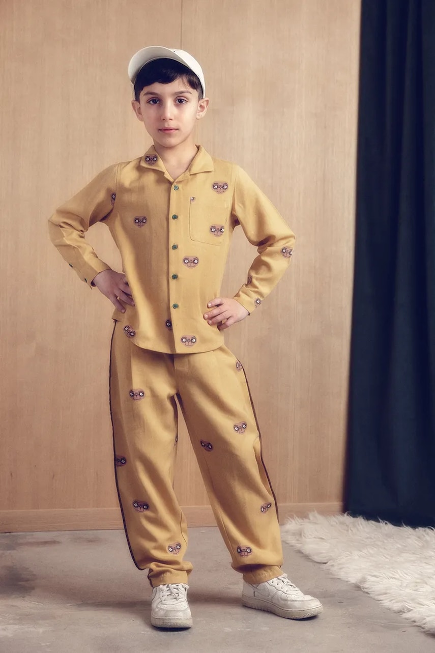 Dětské kalhoty Mini Rodini E.T.