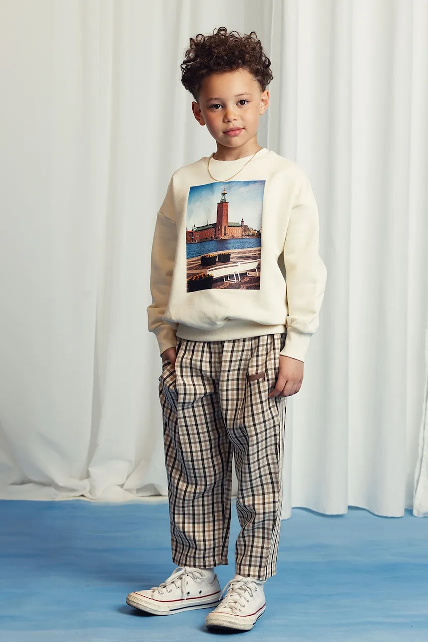 Dětské kalhoty Mini Rodini Gingham