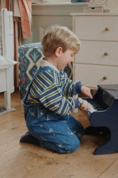 Dětské kalhoty na šle Konges Sløjd MAGOT OVERALLS GOTS