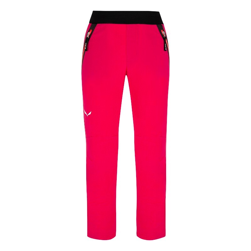 Dětské kalhoty Salewa  Rosengarten DST Virtual Pink