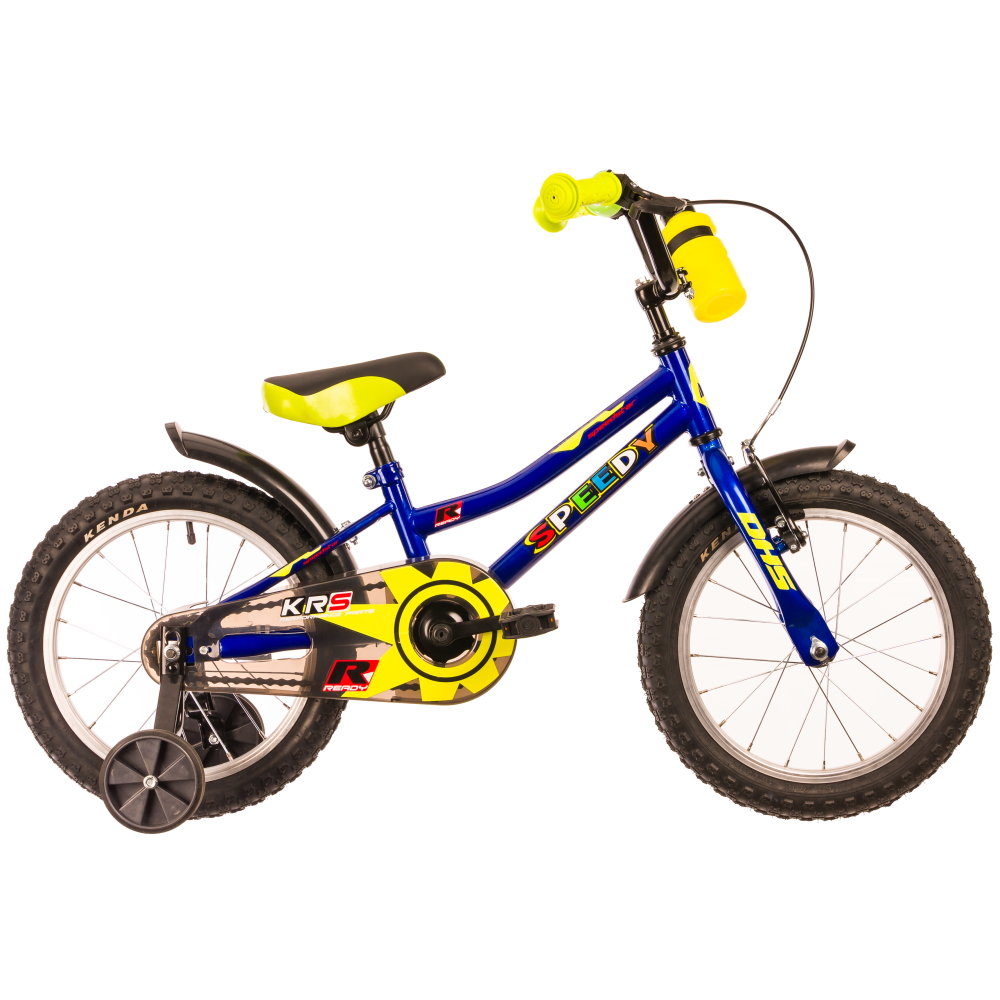 Dětské kolo DHS Speedy 1601 16" 7.0 • 105-125 cm 8" (105-125 cm) Blue