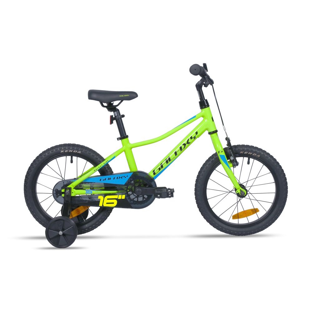 Dětské kolo Galaxy Sputnik 16" - model 2026 9" (100-125 cm) zelená