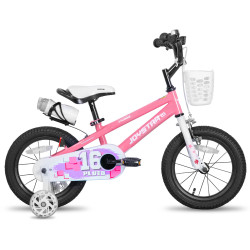 Dětské kolo Joystar Pluto 16" • 105-135 cm růžová
