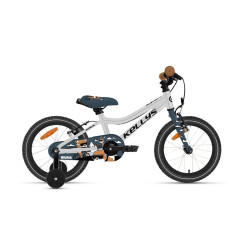 Dětské kolo KELLYS Wasper Neo 16" 10.0 9" (100-110 cm) Silver Grey