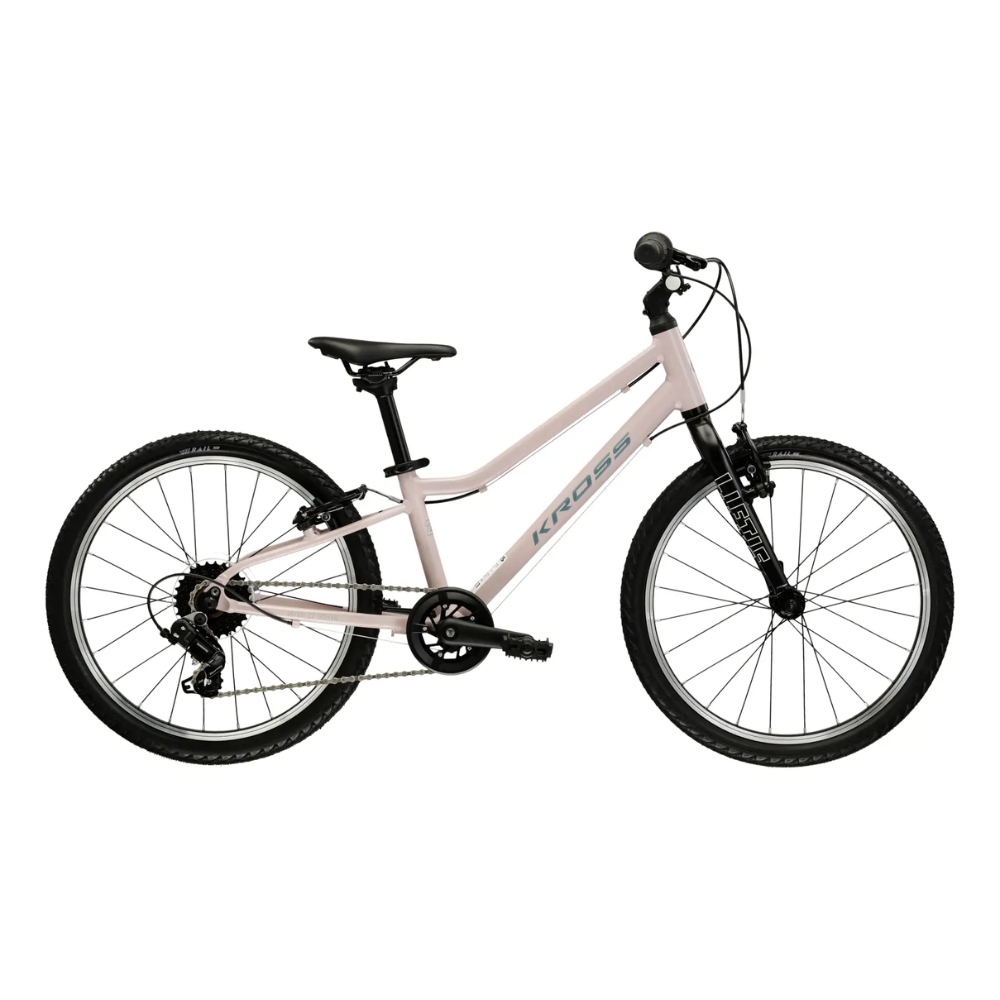 Dětské kolo Kross Liftie 20" - model 2025 10" (115-130 cm) růžová / grafitová / matný