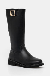 Dětské kožené boty Patrizia Pepe