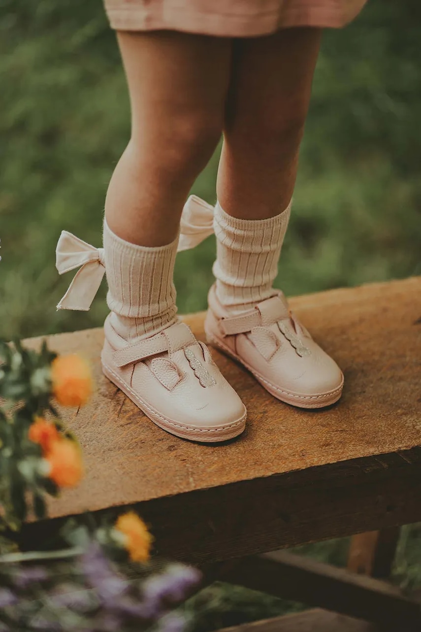 Dětské kožené polobotky Donsje Xan Special Shoes Unicorn