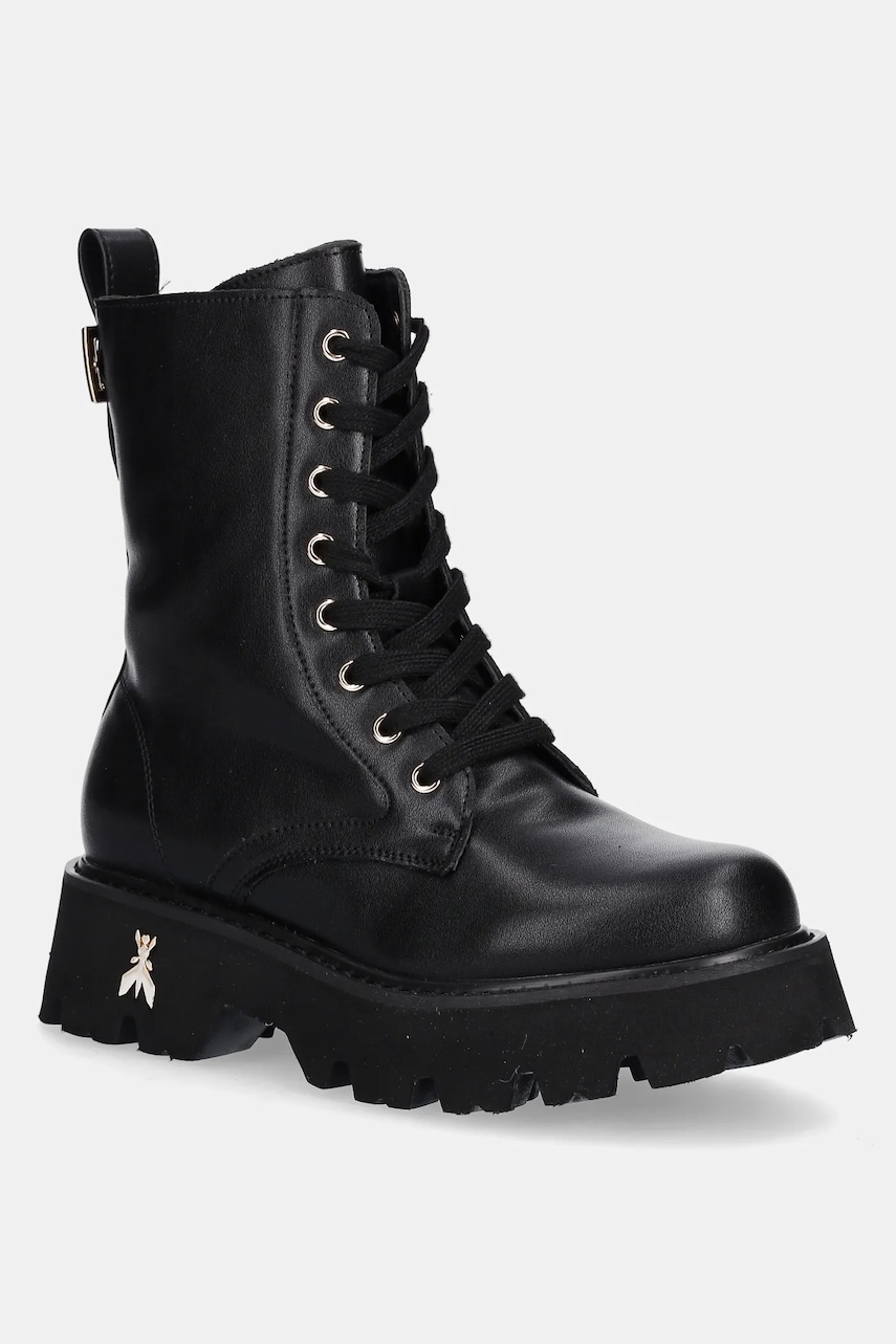 Dětské kožené workery Patrizia Pepe