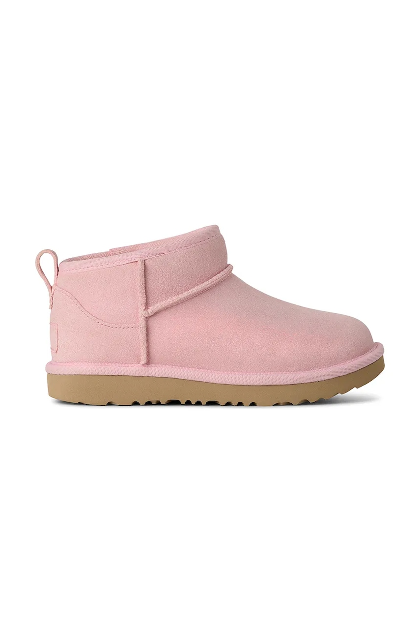 Dětské kožené zimní boty UGG CLASSIC ULTRA MINI DAZZLE