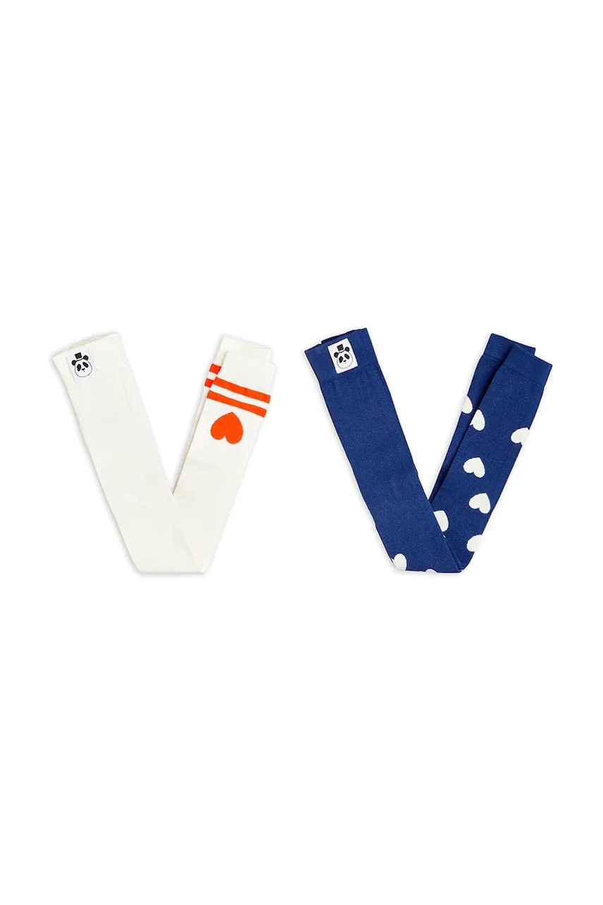 Dětské legíny Mini Rodini Hearts 2-pack