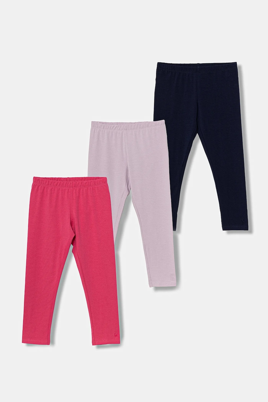 Dětské legíny United Colors of Benetton 3-pack