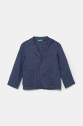 Dětské lněné sako United Colors of Benetton