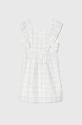 Dětské lněné šaty United Colors of Benetton