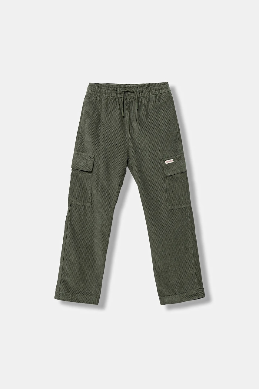 Dětské manšestrové kalhoty Calvin Klein Jeans