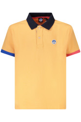 Dětské oranžové polo triko s krátkým rukávem