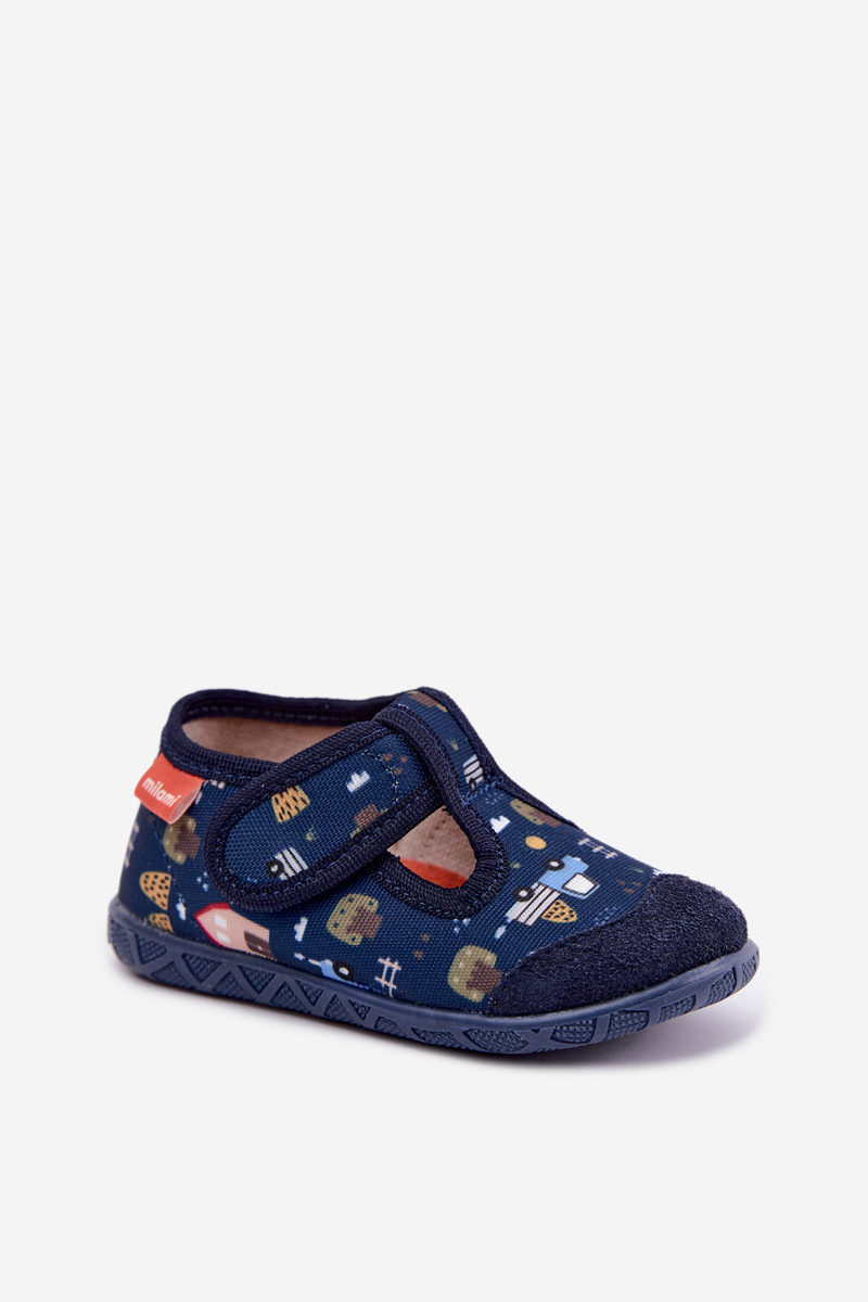 Dětské pantofle Milami s Velcro zapínáním