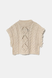 Dětské pončo s příměsí vlny United Colors of Benetton