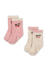 Dětské ponožky Konges Sløjd 2 PACK CHERRY SOCKS 2-pack